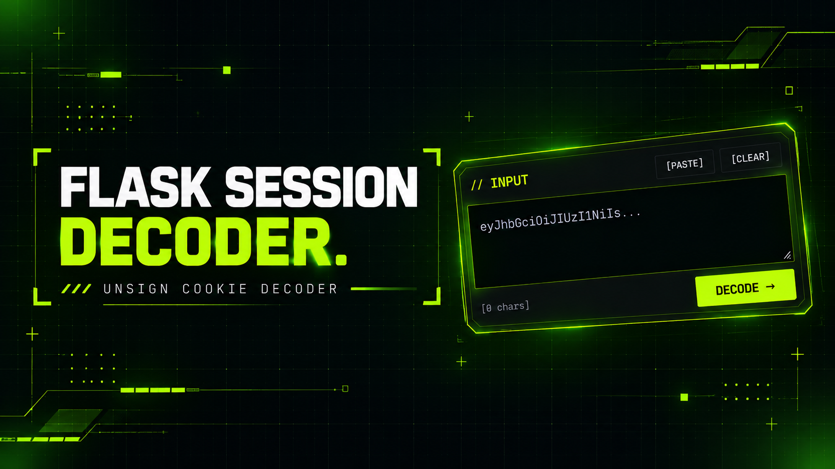 Flask Unsign Decoder